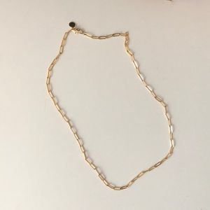 Mod + Jo paperclip chain necklace